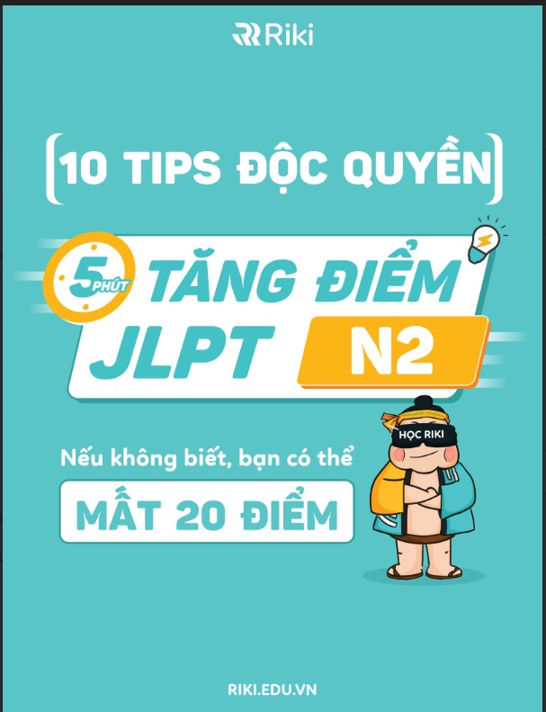 Nhà Sách Tiền Phong 4 Sách 10 Tips độc quyền tăng điểm JLPT N2 PDF tải FREE - Độc quyền Riki