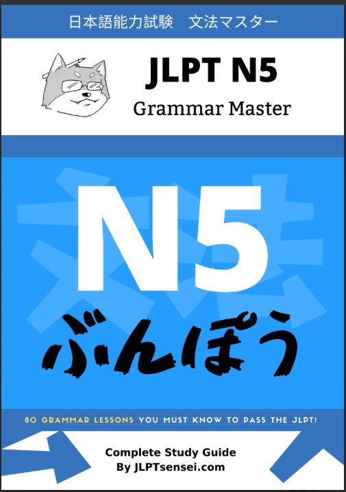 Tải FREE sách JLPT N5 Grammar Master e-Book PDF