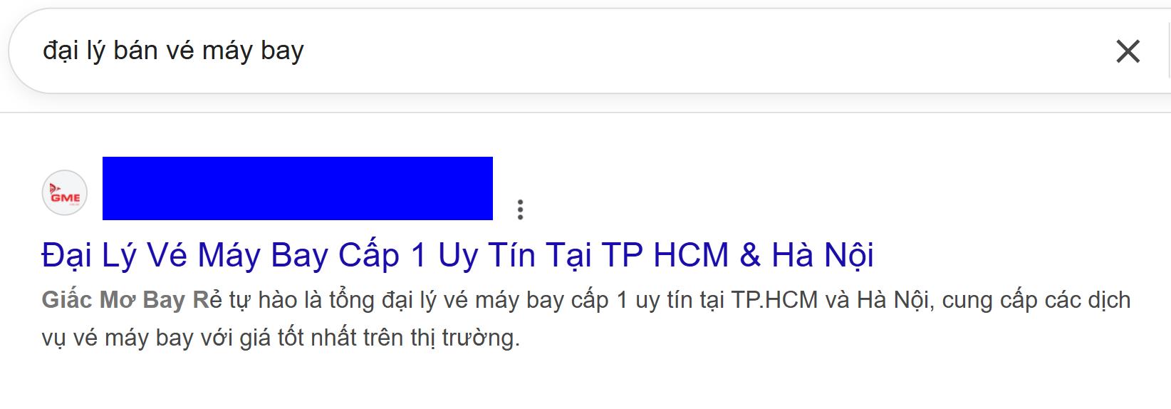 đại lý bán vé máy bay