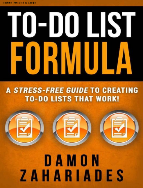 Sách Công Thức Việc Cần Làm PDF có tiếng Việt tải FREE