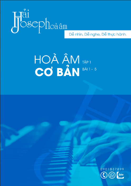 Sách Hòa Âm Cơ Bản Tập 1 Bài 1 - 5 PDF tải FREE