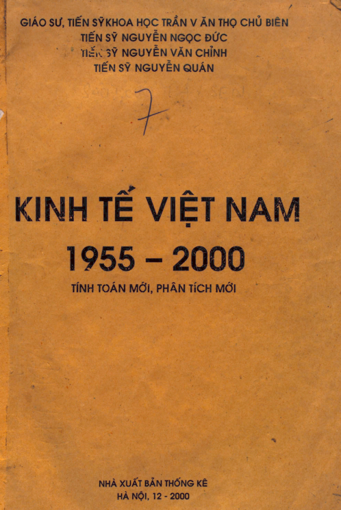 Sách Kinh Tế Việt Nam 1955 - 2000 PDF tải FREE