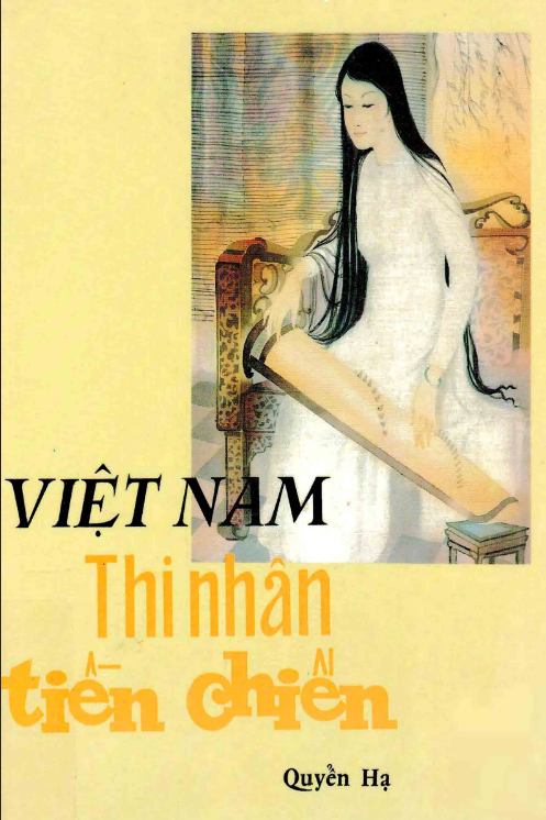 Sách Việt Nam Thi Nhân Tiền Chiến PDF tải FREE