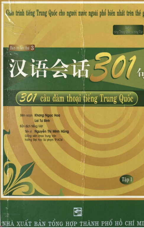 Tải FREE sách 301 Câu Đàm Thoại Tiếng Trung Quốc PDF có tiếng Việt