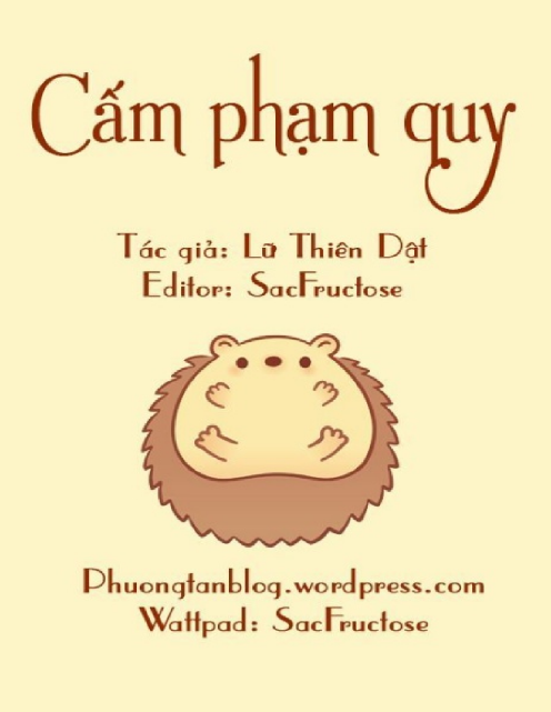 Tải FREE sách Cấm Phạm Quy - Lữ Thiên Dật PDF