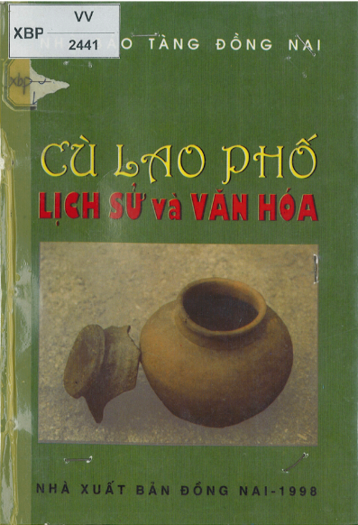 Tải FREE sách Cù Lao Phố Lịch Sử Và Văn Hóa PDF