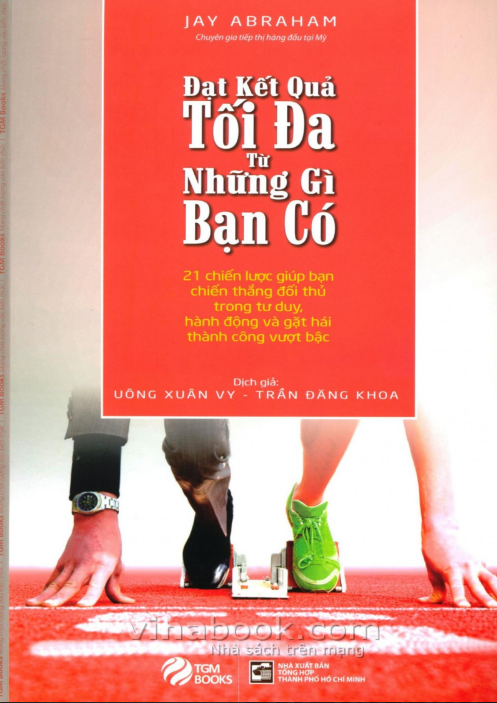 Tải FREE sách Đạt Kết Quả Tối Đa Từ Những Gì Bạn Có PDF có tiếng Việt