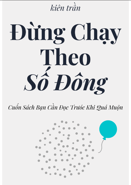 Tải FREE sách Đừng Chạy Theo Số Đông PDF