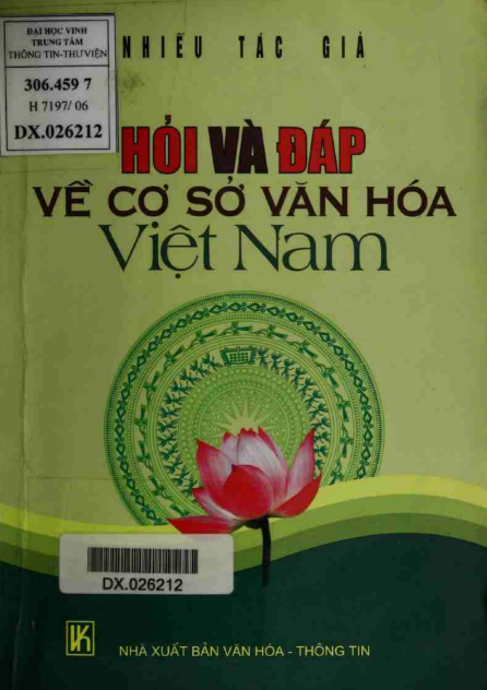 Tải FREE sách Hỏi Và Đáp Về Cơ Sở Văn Hóa Việt Nam PDF