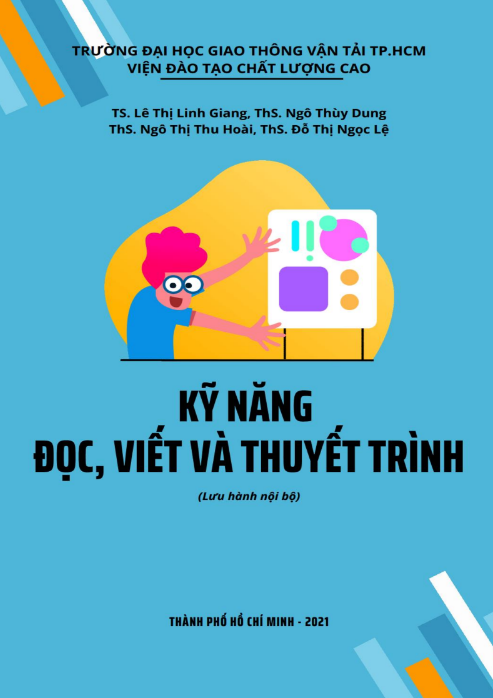 Tải FREE sách Kỹ Năng Đọc, Viết Và Thuyết Trình - UTH PDF