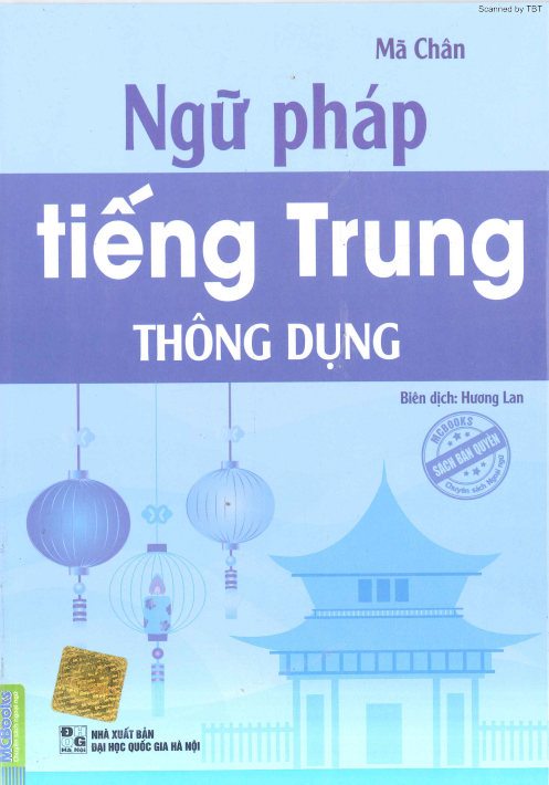 Nhà Sách Tiền Phong 56 Tải FREE sách Ngữ Pháp Tiếng Trung Thông Dụng PDF có tiếng Việt