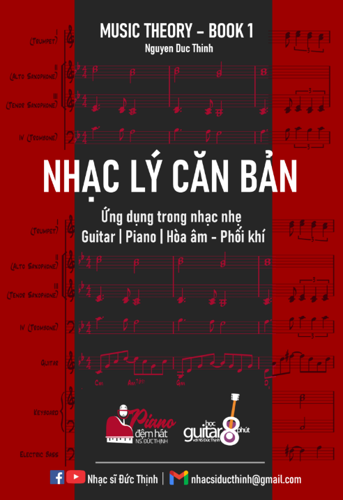 Tải FREE sách Nhạc Lý Căn Bản - Ứng Dụng Trong Nhạc Nhẹ Guitar, Piano, Hòa Âm - Phối Khí PDF