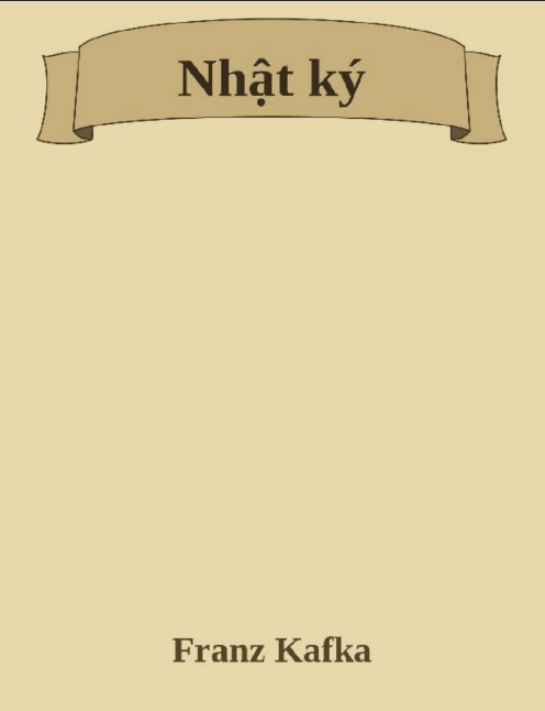 Tải FREE sách Nhật Ký - Franz Kafka PDF có tiếng Việt