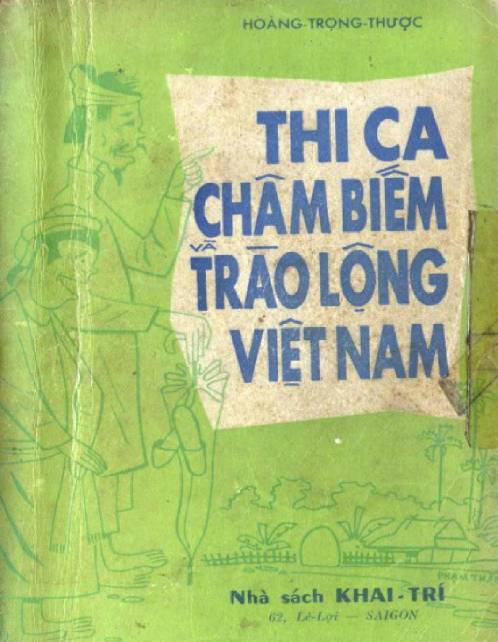 Tải FREE sách Thi Ca Châm Biếm Và Trào Lộng Việt Nam PDF