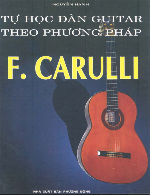 Tải FREE sách Tự Học Đàn Guitar Theo Phương Pháp F. Carulli PDF