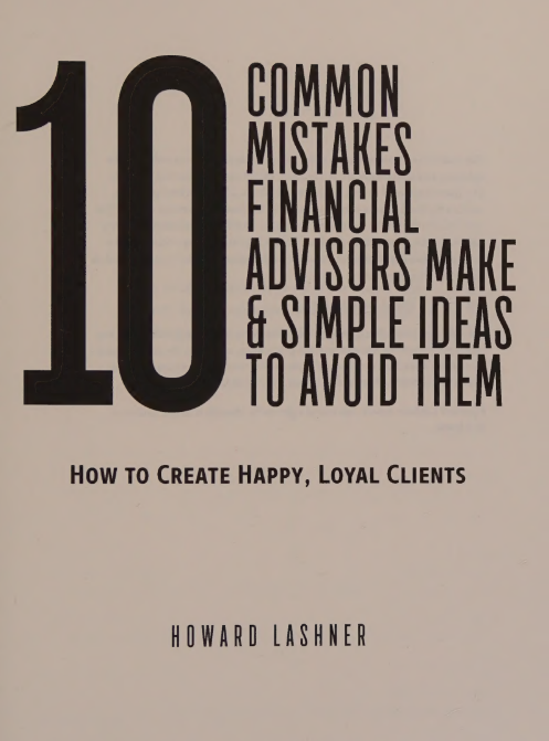 Sách 10 Common Mistakes Financial Advisors Make PDF có tiếng Việt 7 Sách 10 Common Mistakes Financial Advisors Make PDF có tiếng Việt