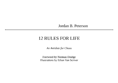 Sách 12 Rules for Life PDF có tiếng Việt 7 Sách 12 Rules for Life PDF có tiếng Việt