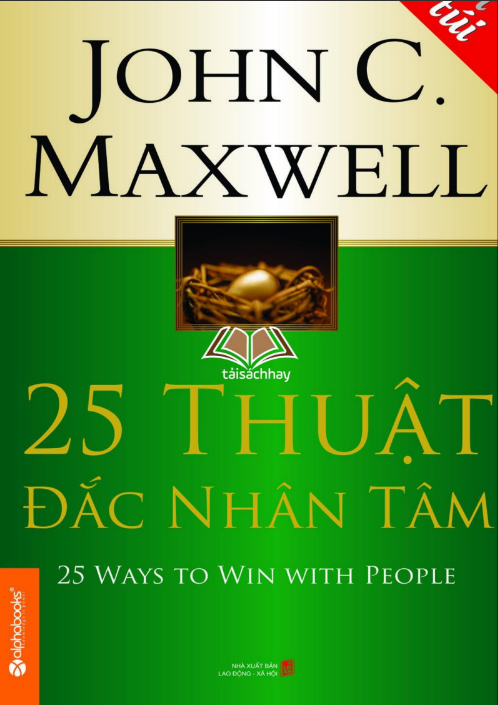 Sách 25 Thuật Đắc Nhân Tâm PDF Sách 25 Thuật Đắc Nhân Tâm PDF