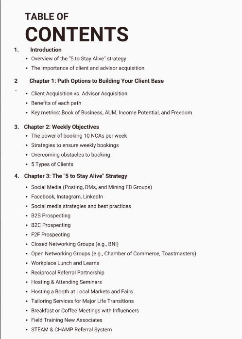 Sách 5 to Stay Alive Book - Brad Girard PDF có tiếng Việt 7 Sách 5 to Stay Alive Book - Brad Girard PDF có tiếng Việt