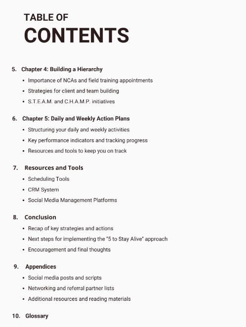 Sách 5 to Stay Alive Book - Brad Girard PDF có tiếng Việt 6 Sách 5 to Stay Alive Book - Brad Girard PDF có tiếng Việt