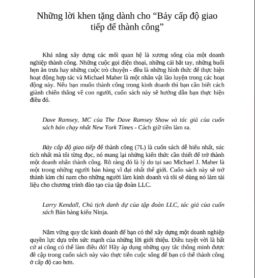 Sách 7 Cấp Độ Giao Tiếp Để Thành Công PDF có tiếng Việt 6 Sách 7 Cấp Độ Giao Tiếp Để Thành Công PDF có tiếng Việt