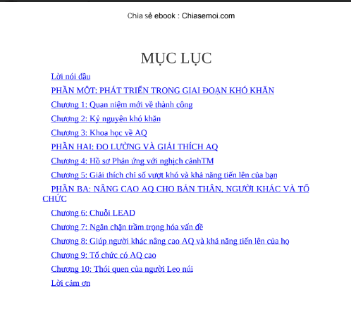Sách AQ Chỉ Số Vượt Khó PDF có tiếng Việt 7 Sách AQ Chỉ Số Vượt Khó PDF có tiếng Việt