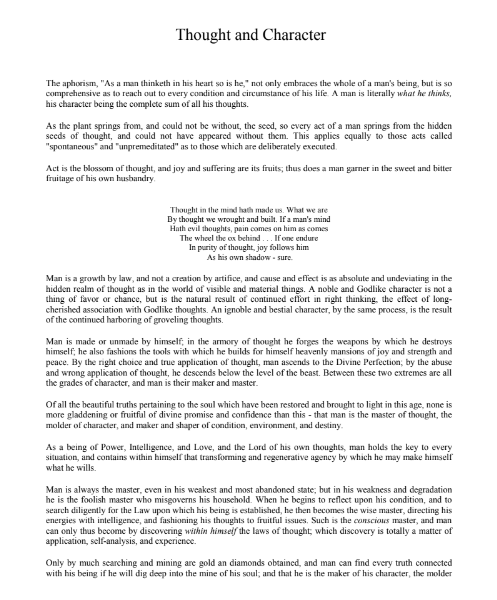 Sách As A Man Thinketh PDF 7 Sách As A Man Thinketh PDF