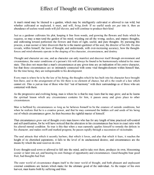 Sách As A Man Thinketh PDF 6 Sách As A Man Thinketh PDF