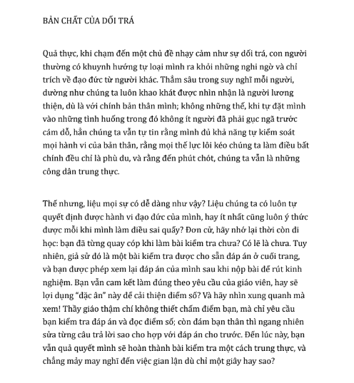 Sách Bản Chất Của Dối Trá PDF có tiếng Việt