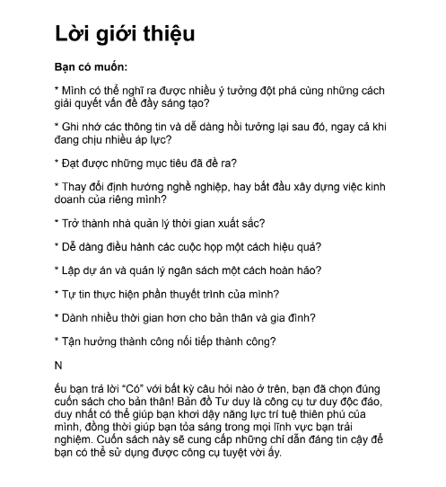 Sách Bản Đồ Tư Duy PDF có tiếng Việt 7 Sách Bản Đồ Tư Duy PDF có tiếng Việt