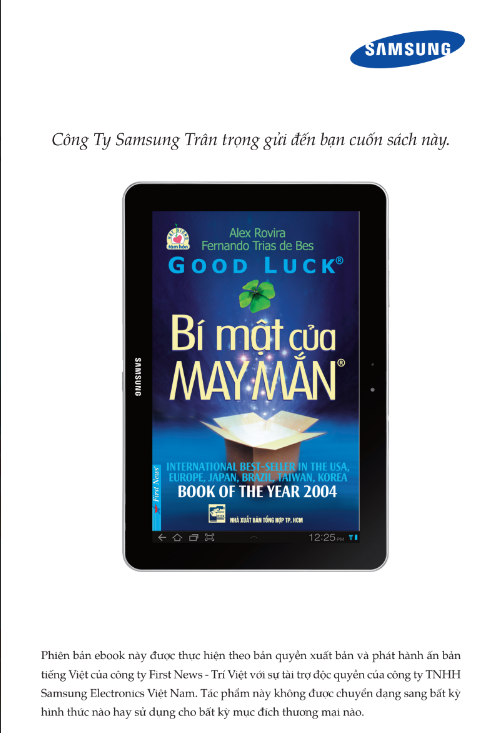 Sách Bí Mật Của May Mắn PDF có tiếng Việt 7 Sách Bí Mật Của May Mắn PDF có tiếng Việt