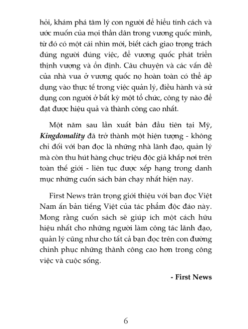 Sách Bí Mật Trị Vì Vương Quốc Và Quản Lí Công Ty PDF có tiếng Việt