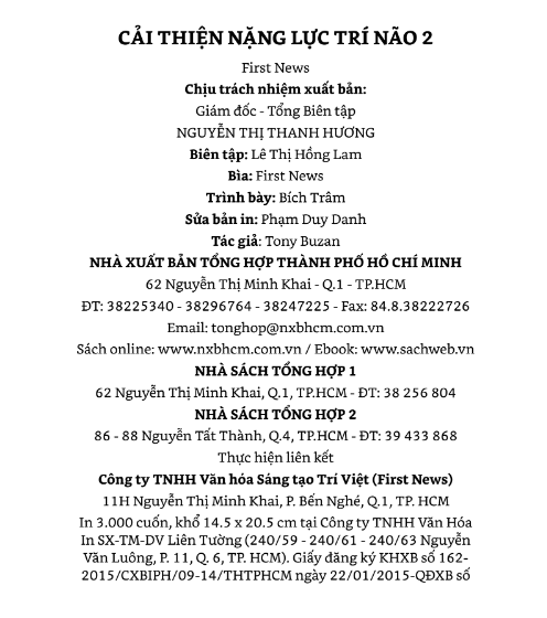 Sách Cải Thiện Năng Lực Trí Não 2 PDF có tiếng Việt 7 Sách Cải Thiện Năng Lực Trí Não 2 PDF có tiếng Việt