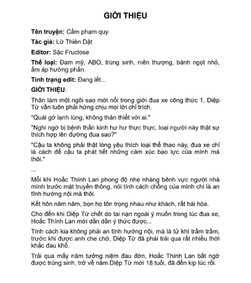 Sách Cấm Phạm Quy - Lữ Thiên Dật PDF 6 Sách Cấm Phạm Quy - Lữ Thiên Dật PDF