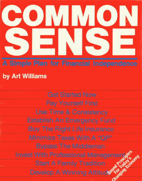 Sách Common Sense by Art Williams PDF