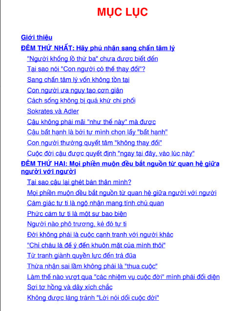 Sách Dám Bị Ghét PDF có tiếng Việt 7 Sách Dám Bị Ghét PDF có tiếng Việt