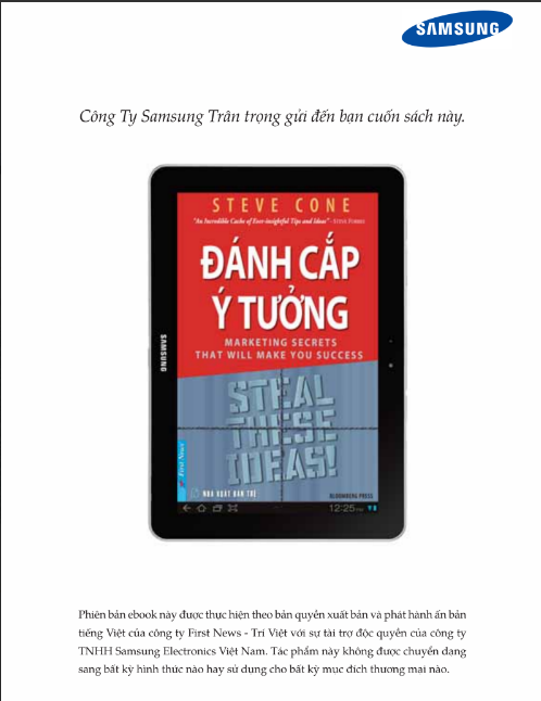 Sách Đánh Cắp Ý Tưởng PDF tải FREE