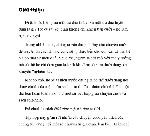 Sách Đời Như Một Trò Đùa PDF tải FREE 7 Sách Đời Như Một Trò Đùa PDF tải FREE