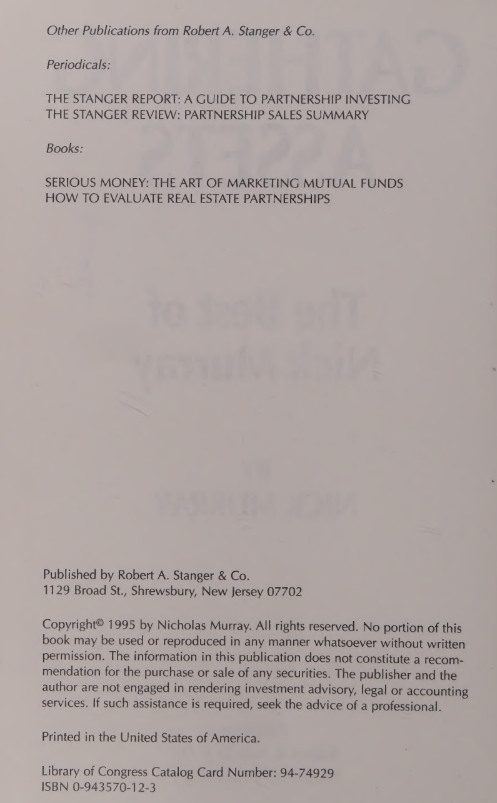 Sách Gathering Assets The Best Of Nick Murray PDF 7 Sách Gathering Assets The Best Of Nick Murray PDF