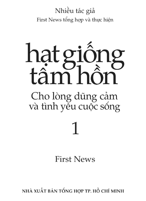 Sách Hạt Giống Tâm Hồn 1 PDF 6 Sách Hạt Giống Tâm Hồn 1 PDF