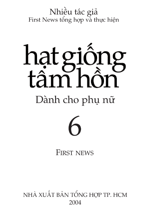 Sách Hạt Giống Tâm Hồn 6 PDF 6 Sách Hạt Giống Tâm Hồn 6 PDF