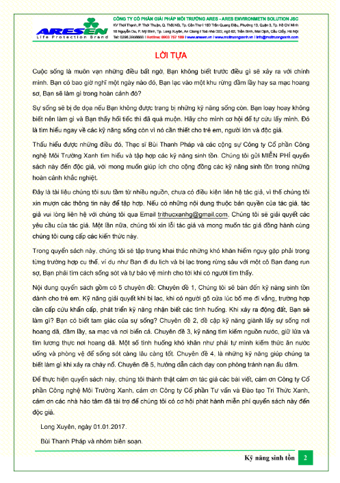 Sách Kỹ Năng Sinh Tồn PDF tải FREE 6 Sách Kỹ Năng Sinh Tồn PDF tải FREE