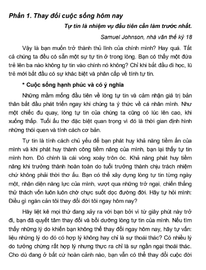 Sách Kỹ Năng Sống Để Làm Chủ Bản Thân PDF 6 Sách Kỹ Năng Sống Để Làm Chủ Bản Thân PDF