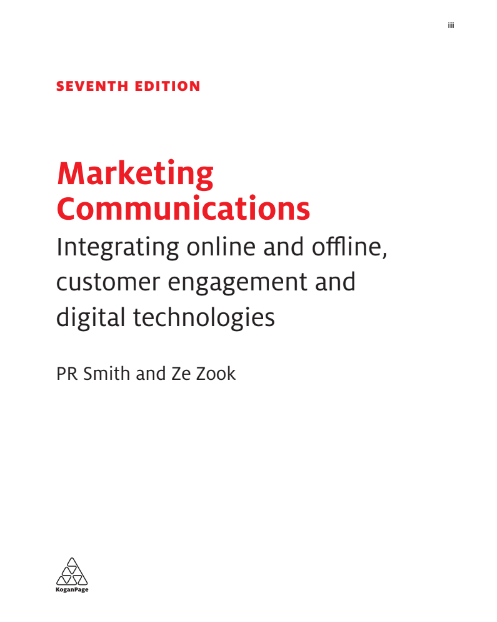 Sách Marketing Communications - Integrating Online and Offline Customer Engagement and Digital Technologies PDF 7 Sách Marketing Communications - Integrating Online and Offline Customer Engagement and Digital Technologies PDF