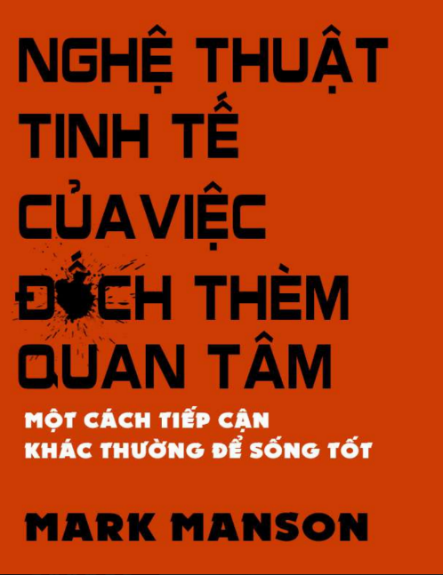 Sách Nghệ Thuật Tinh Tế Của Việc Đếch Quan Tâm PDF