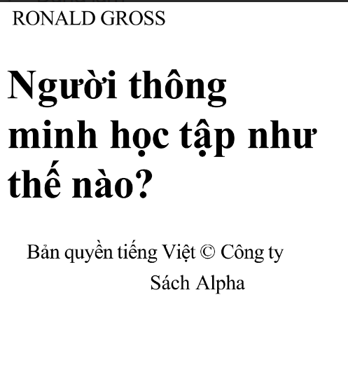Sách Người Thông Minh Học Tập Như Thế Nào PDF 7 Sách Người Thông Minh Học Tập Như Thế Nào PDF