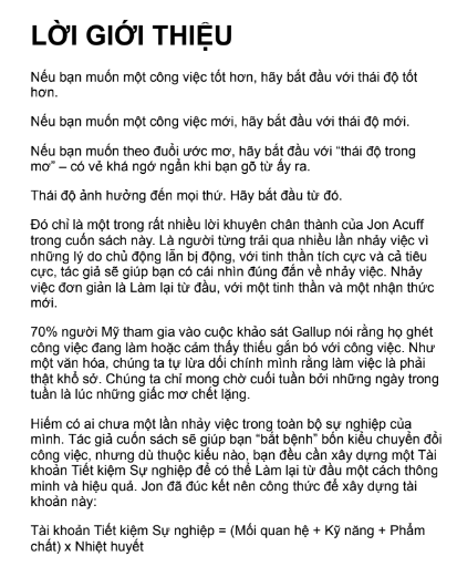 Sách Nhảy Việc Hay Thay Đổi Chính Mình PDF có tiếng Việt 6 Sách Nhảy Việc Hay Thay Đổi Chính Mình PDF có tiếng Việt