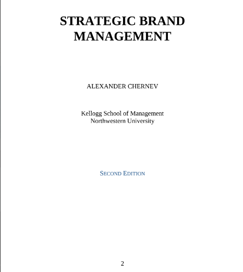 Sách Strategic Brand Management PDF tải FREE 7 Sách Strategic Brand Management PDF tải FREE