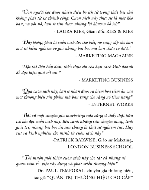 Sách Sự Thật Về 100 Thất Bại Thương Hiệu Lớn Nhất Mọi Thời Đại PDF 6 Sách Sự Thật Về 100 Thất Bại Thương Hiệu Lớn Nhất Mọi Thời Đại PDF