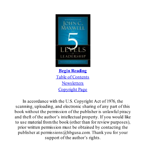 Sách The 5 Levels of Leadership - Proven Steps to Maximize Your PDF 7 Sách The 5 Levels of Leadership - Proven Steps to Maximize Your PDF